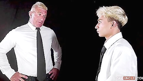 Horny blonde is going to get fucked hard and then creampie
