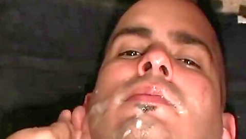 Big cock fucking a pussy while she eats her own cock