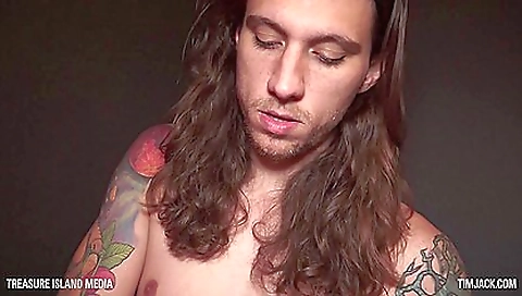 Brunette tattooed woman gets fucked by a huge cock