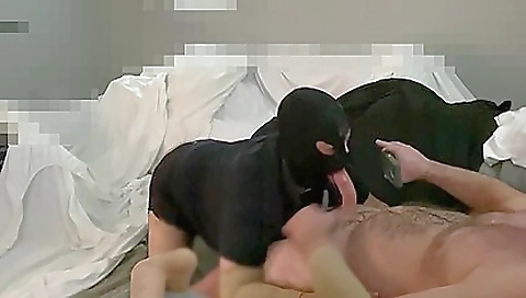 Deepthroat and a long-sloppy throat session for a straight alpha