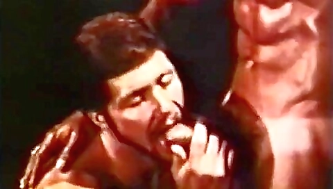 A hot vintage porn video with a couple of horny guys